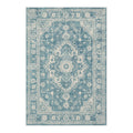 Elowen Teal Blue & Grey Rug