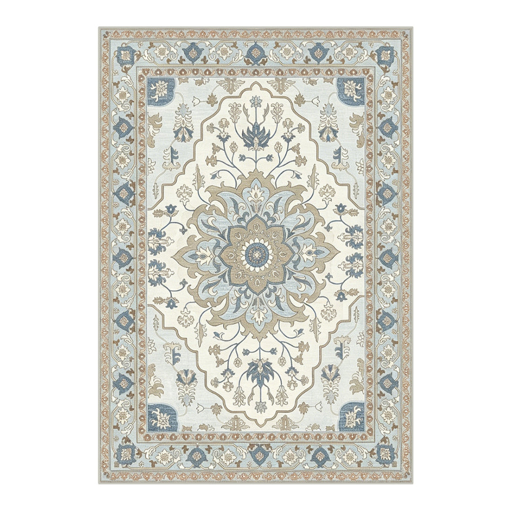 Calista Pale Sky Blue Ivory Rug