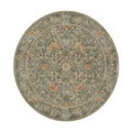 Florinda Moss Green Amber Round Rug