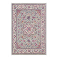 Elara Dusty Pink Grey Rug