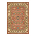 Soren Terracotta Red Warm Beige Rug