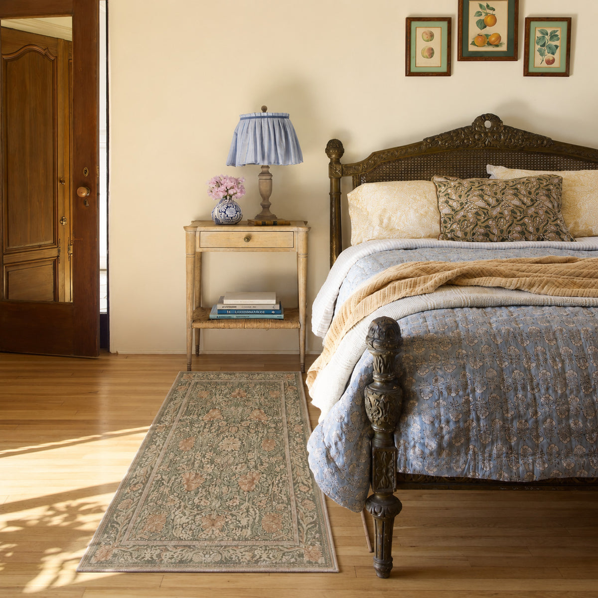 Florinda Moss Green Amber Rug