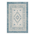 Zora Ivory & Sky Blue Rug