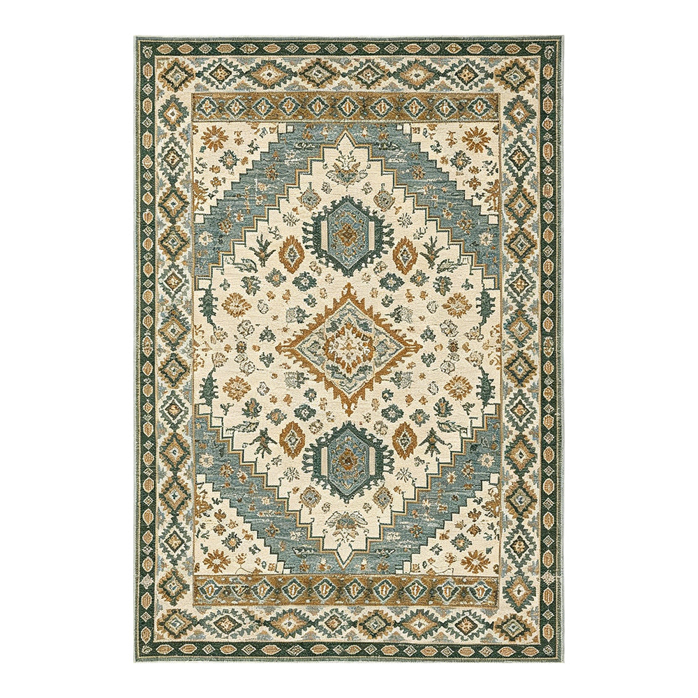 Briar Teal Green Ivory Rug