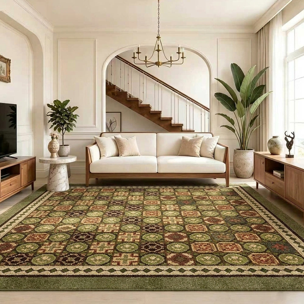 Kinsley Moss Green Terracotta Rug