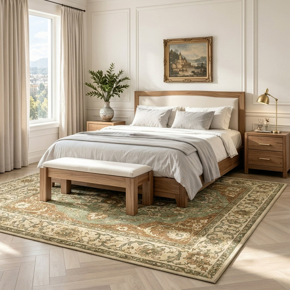 Celestia Sage Green Ivory Rug
