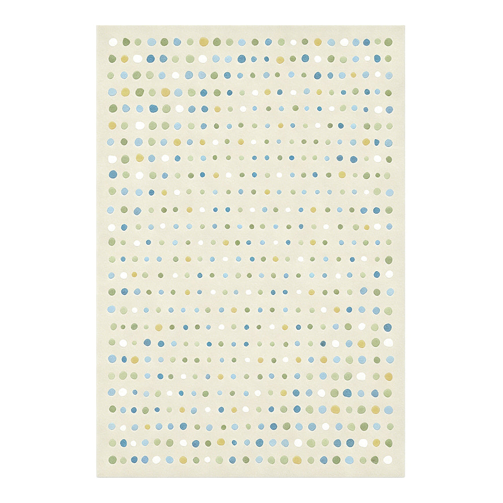 Dotty Multi Dot Cream Ivory Rug