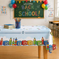 Back-to-School Alphabet Block Pencil Tablecloth