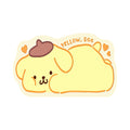 Bahar Pale Lemon Yellow Dog Rug