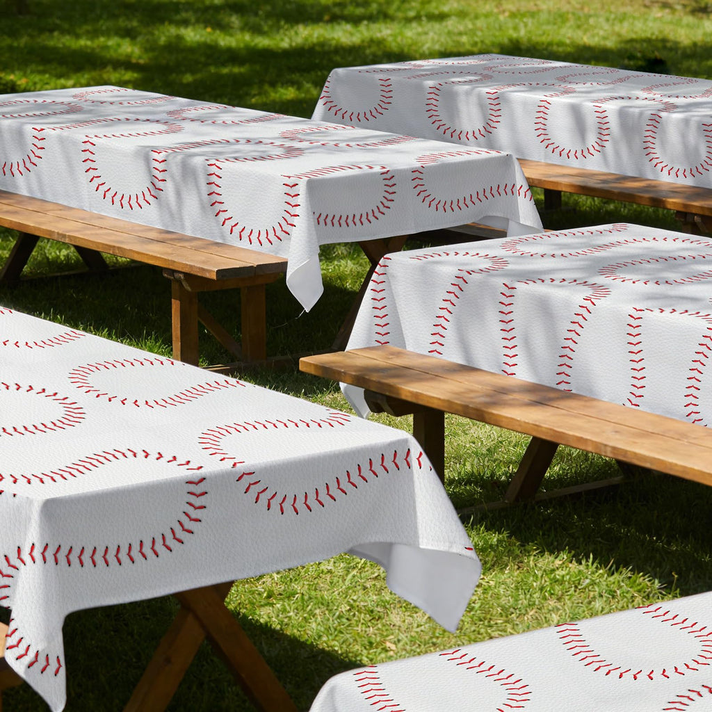 Baseball Stitch Sport Tablecloth