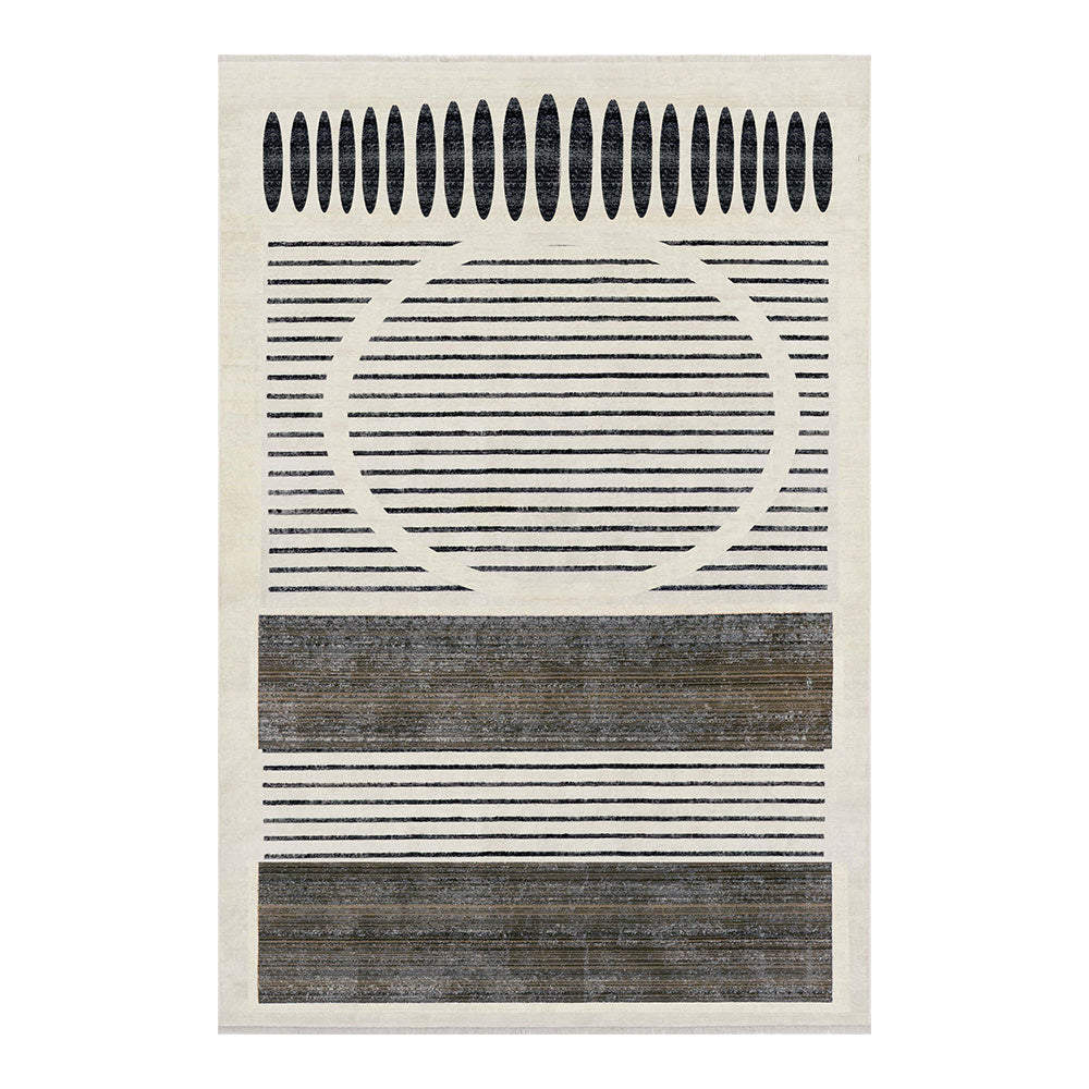 Brinley Ivory Charcoal Multi Rug