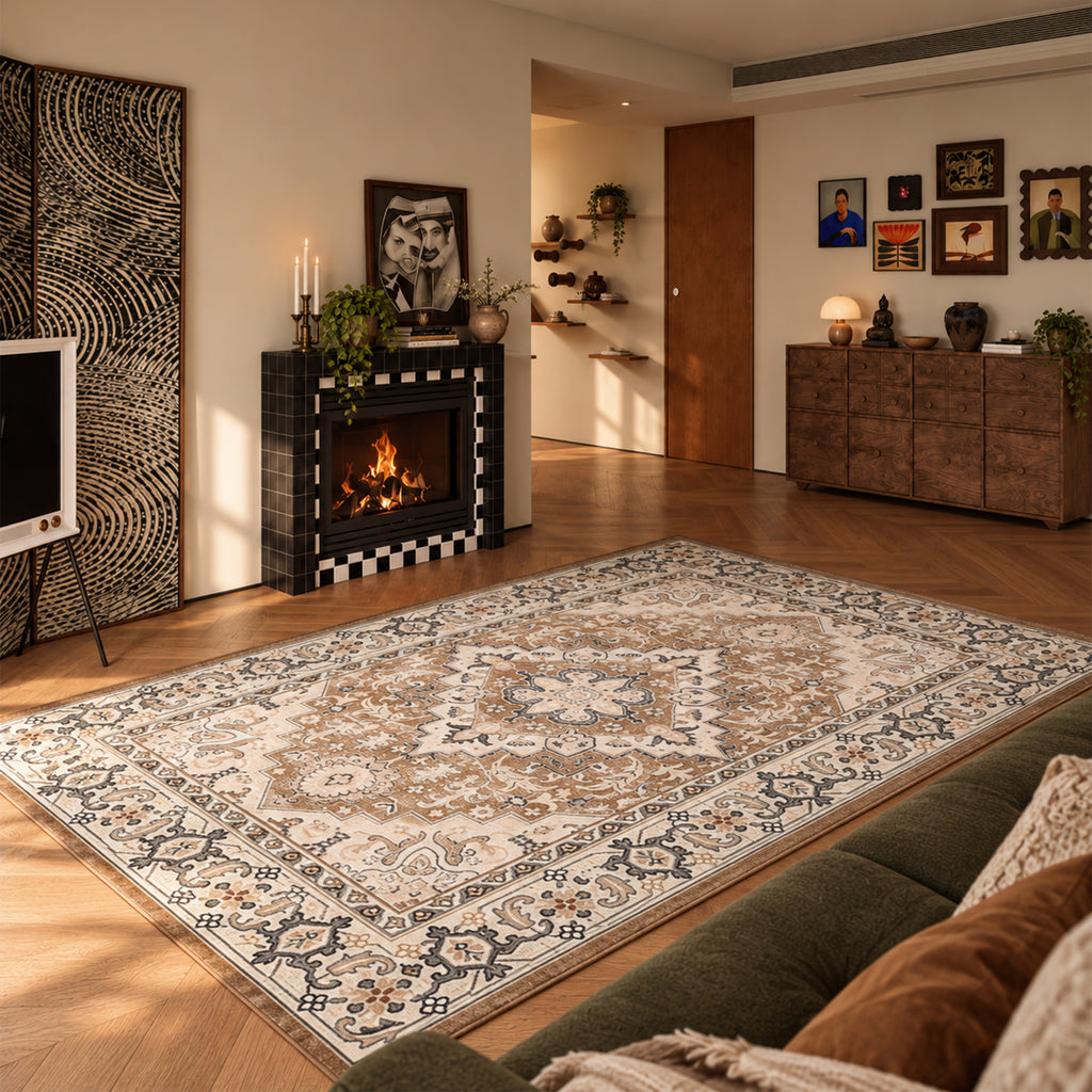 Cade Ivory & Taupe Rug