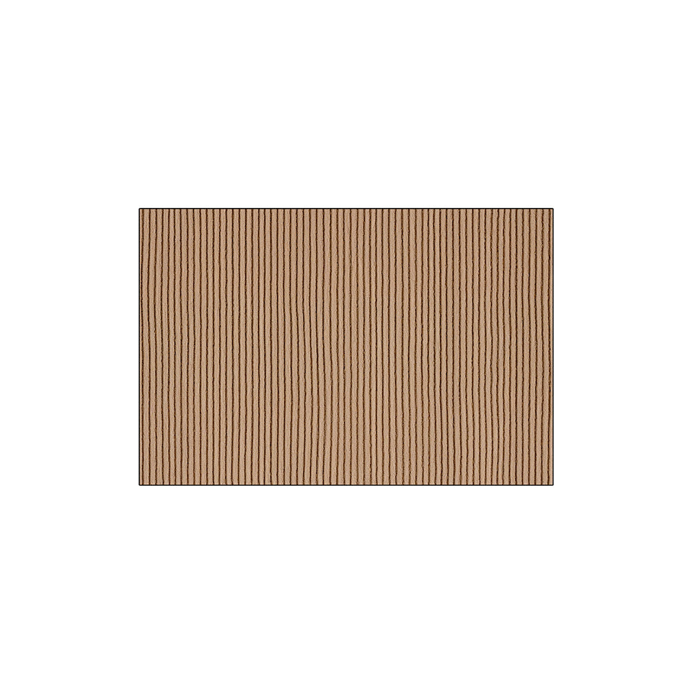 Camel Vertical Ribbed Plain Coil Entrance Mat