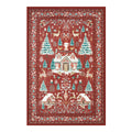 Cora Red Green White Rug