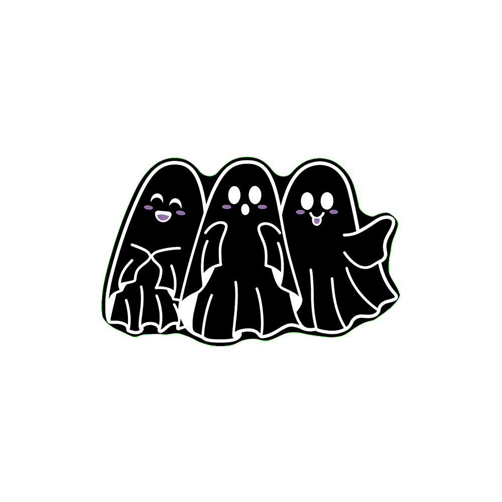 Cute Trio Ghost Halloween Rug