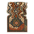 Maren Multi Ethnic Geometric Swirl Rug