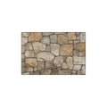 Earth Tone Rustic Stone Wall Texture Coil Entrance Mat