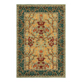 Elena Sage Green Burnt Orange Rug