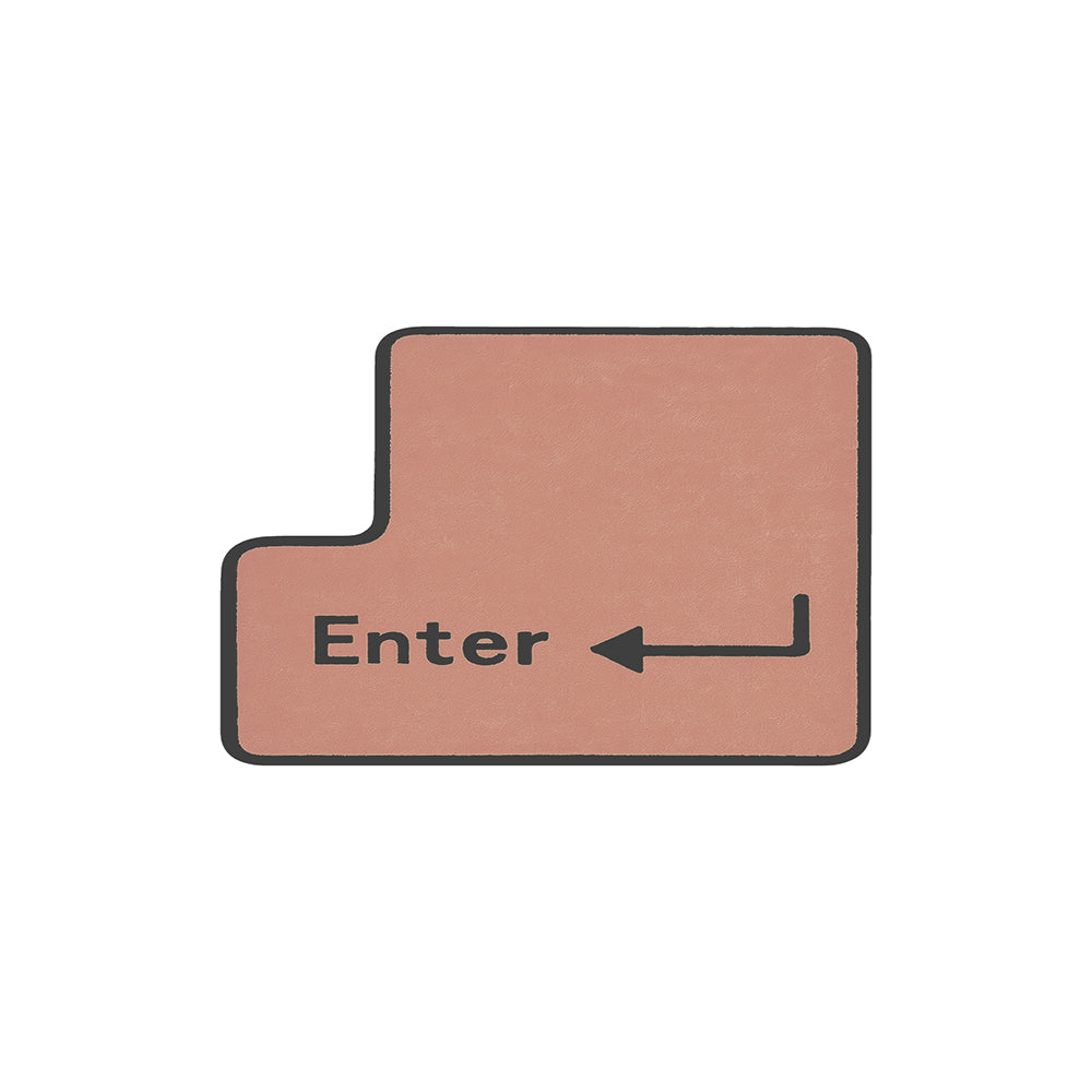 Enter Arrow Text Coil Entrance Mat