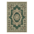 Ezra Forest Green Ivory Rug
