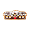 Gingerbread House Christmas Rug
