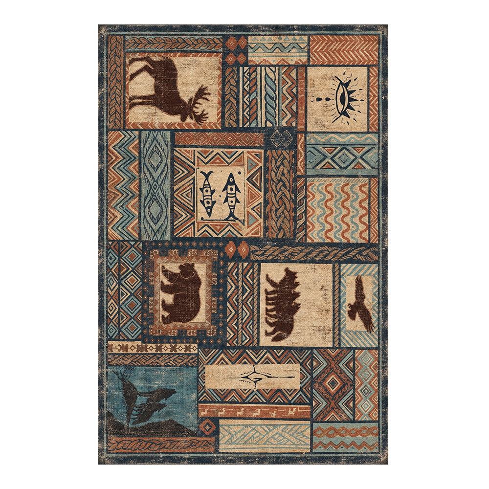 Hale Navy Rust Tan Rug