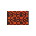 Hexagon Geometric Coil Entrance Mat