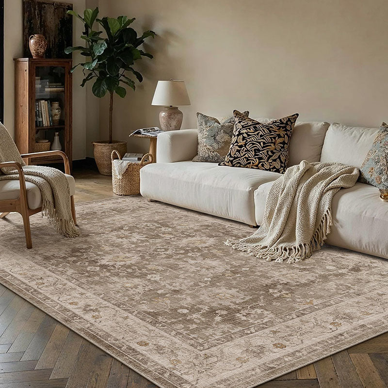 Kaelthos Taupe Single-Tone Rug