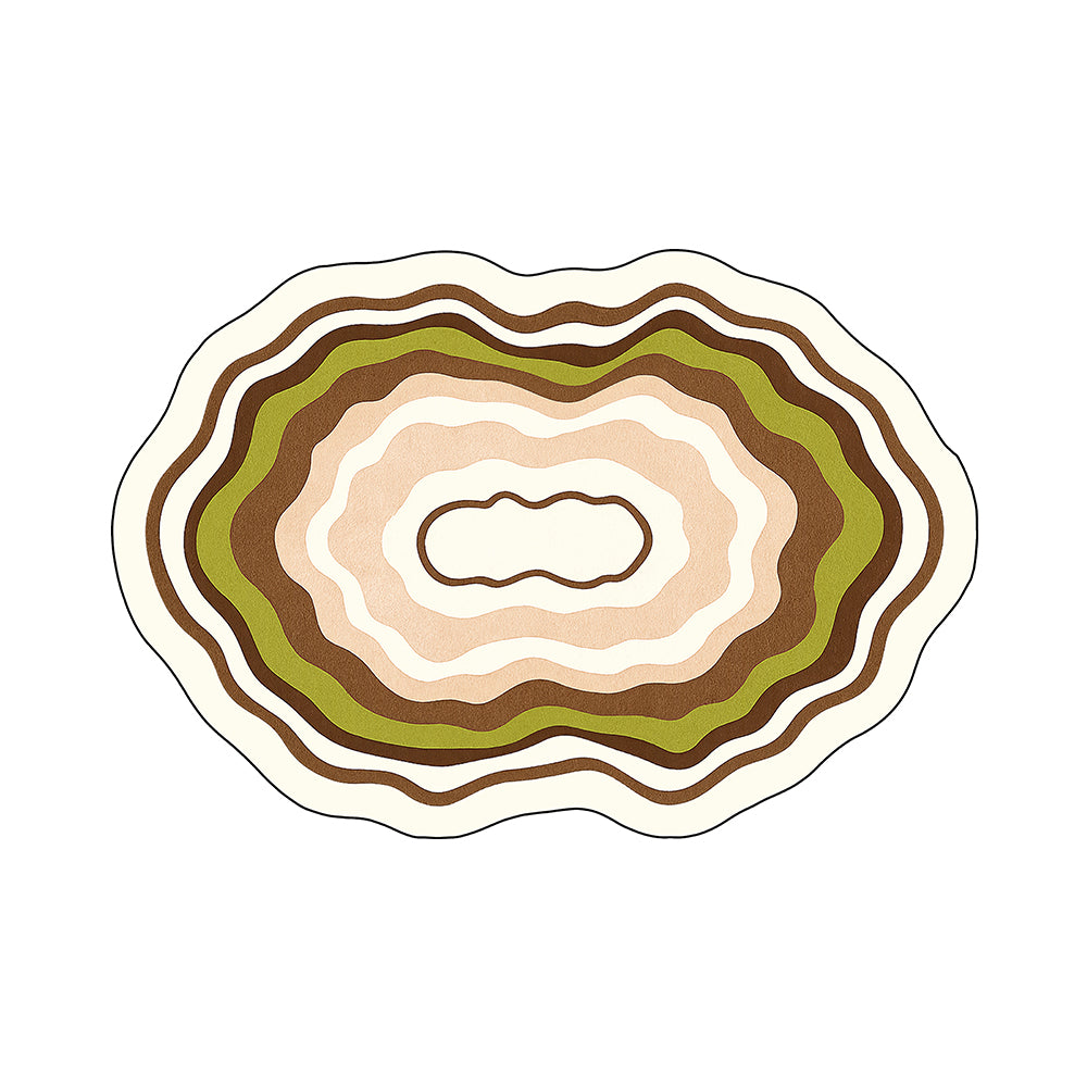 Kai Multi Earth Tone Agate Rug