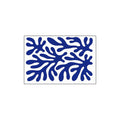 Klein Blue Coral Cutout Coil Entrance Mat