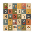 Letterly Multicolor Alphabet Animal Rug