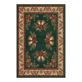 Lila Green Red Bell Rug