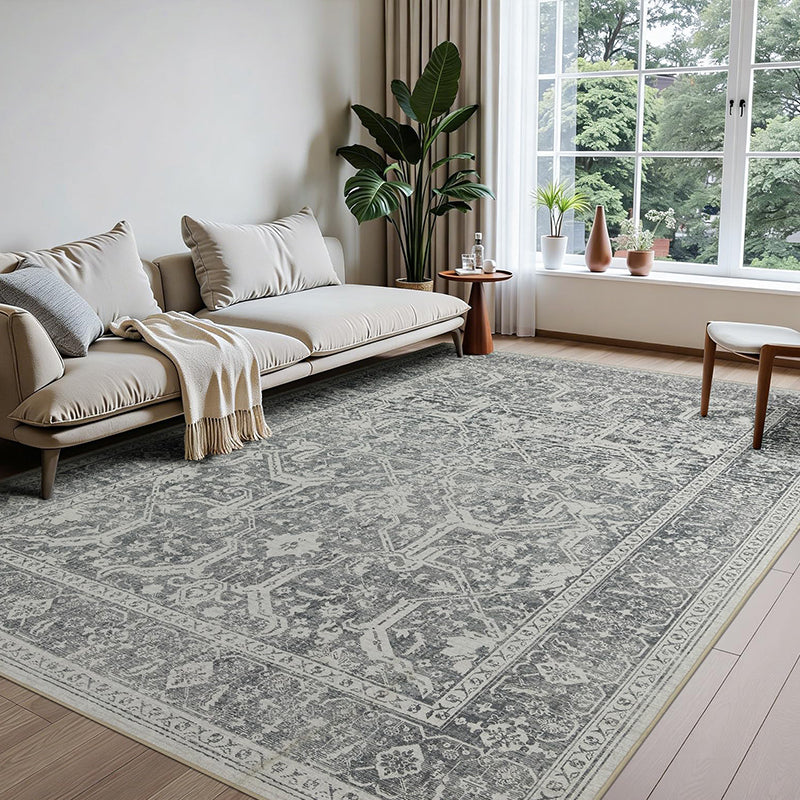 Liorin Pale Ivory Dusty Ash Grey Rug