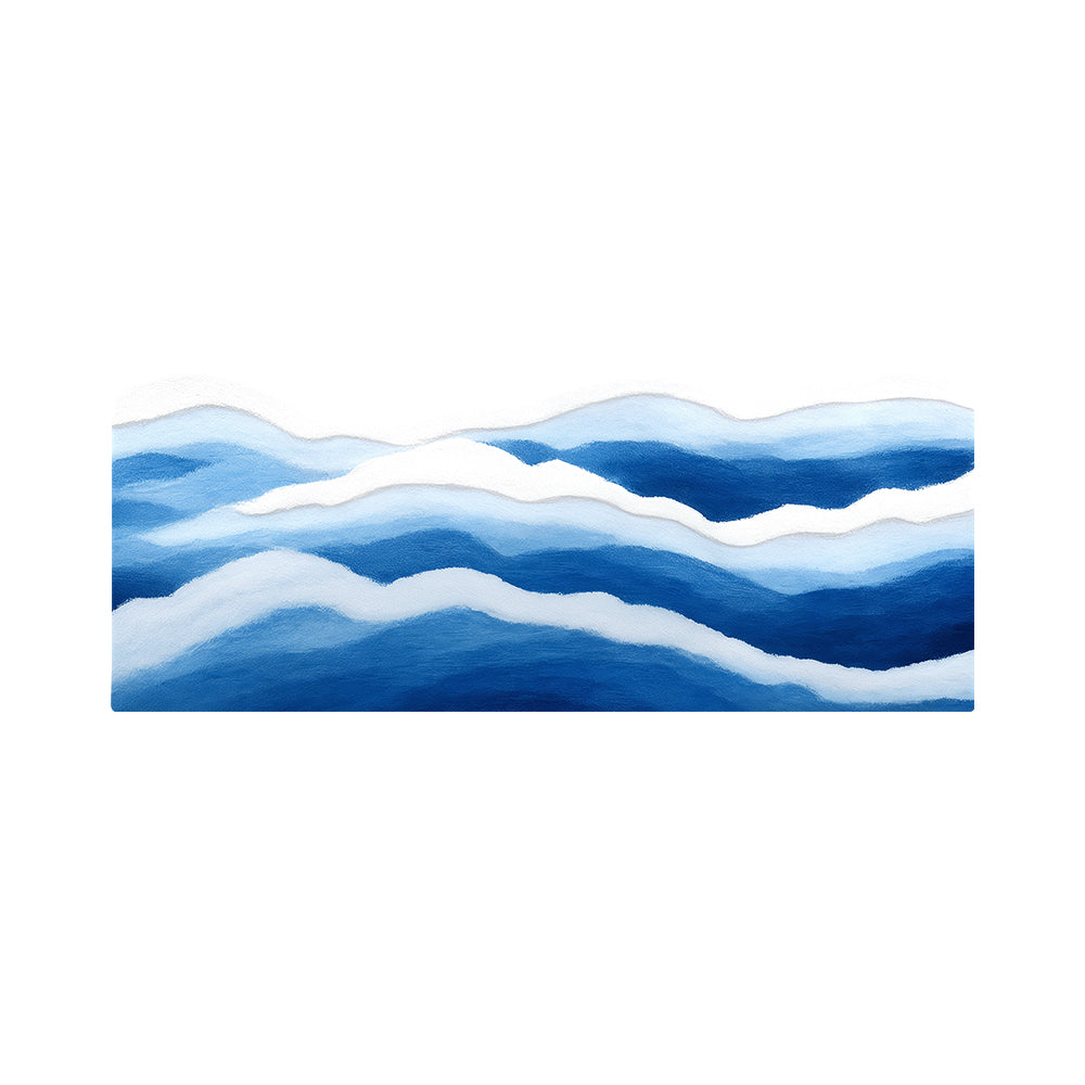 Mariam Deep Cobalt Off-White Rug