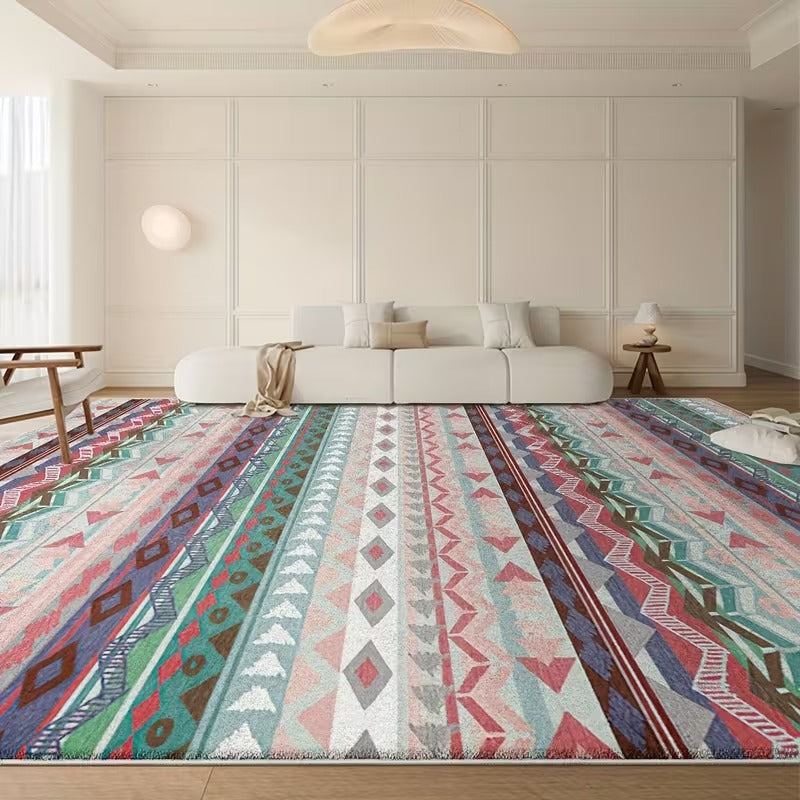Marin Cream Blush Sage Mauve Rug