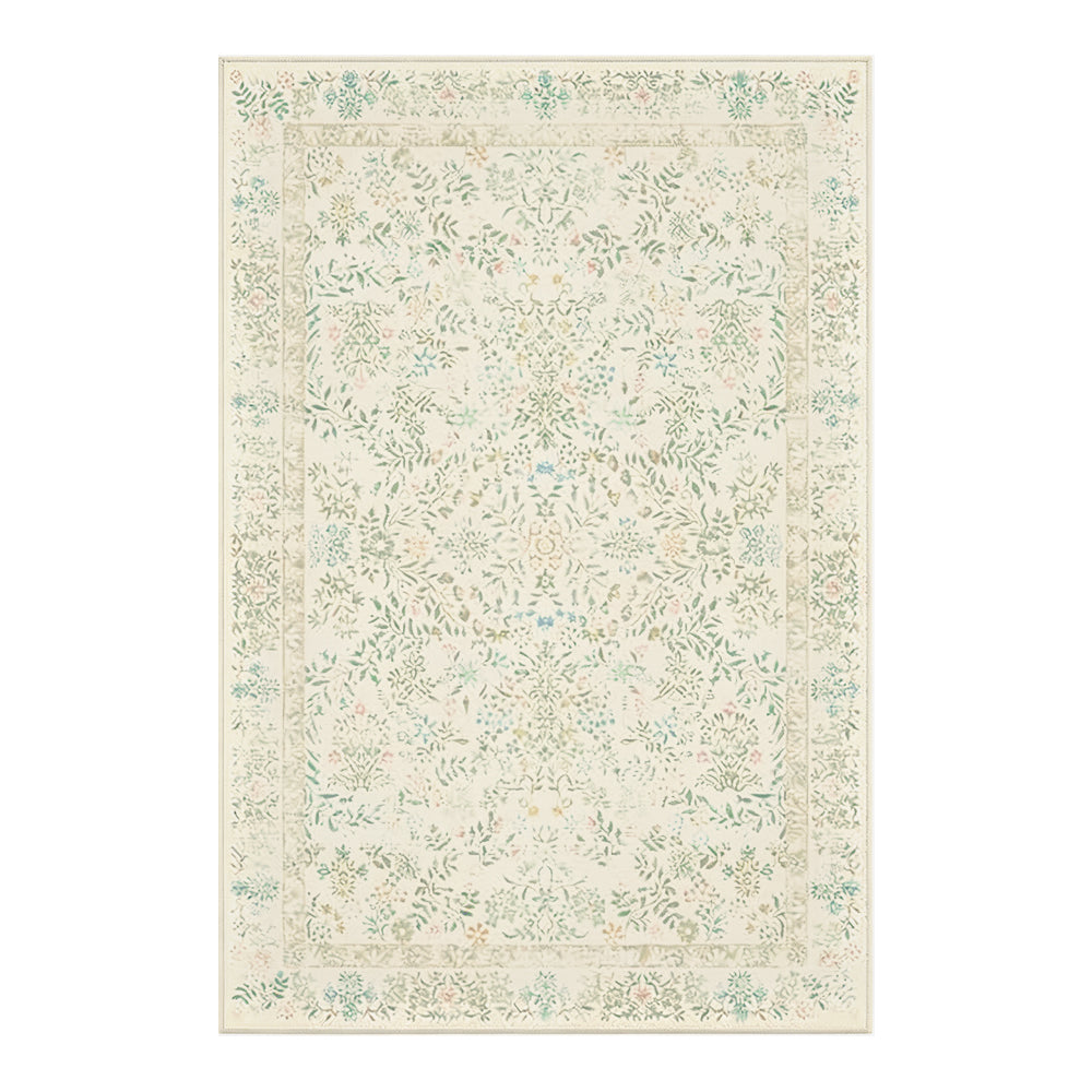 Melowen Ivory Sage Blush Multi-Pastel Rug