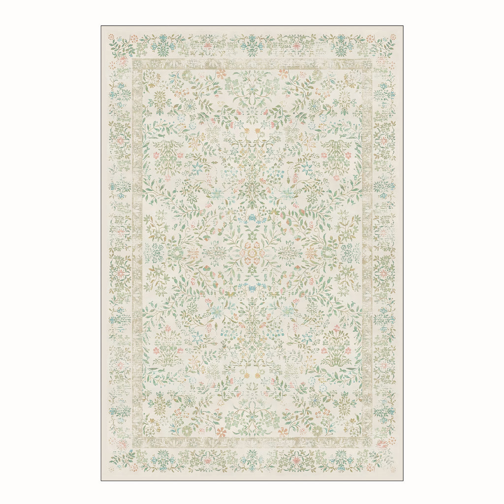 Melowen Ivory Sage Blush Rug