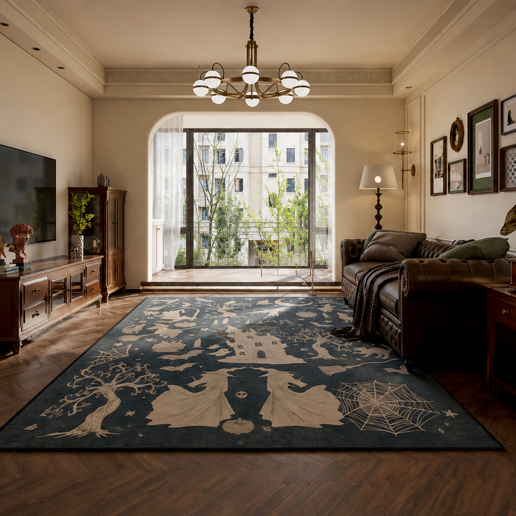Morgana Navy Cream Rug