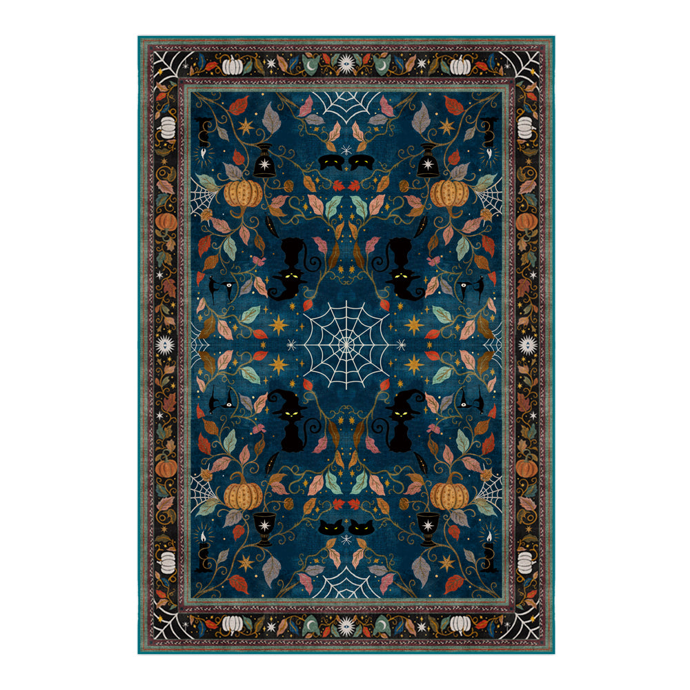 Morwen Deep Teal Multicolor Rug