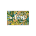Multicolor Summer Jungle Botanical Coil Entrance Mat