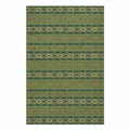 Myra Sage Green Stripe Rug