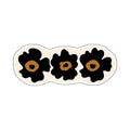 Nuray Cream Ivory Black Three Floral Rug