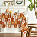 Pumpkin Maple Patchwork Tablecloth