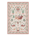Rae Cream & Red Rug