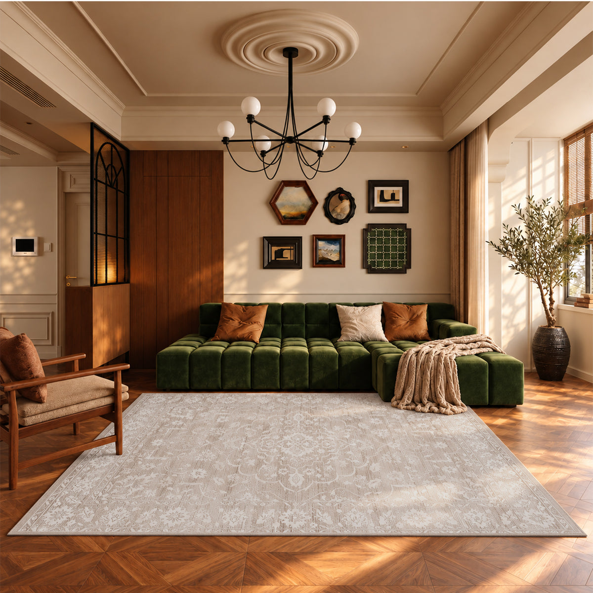 Reese Cream Beige Rug