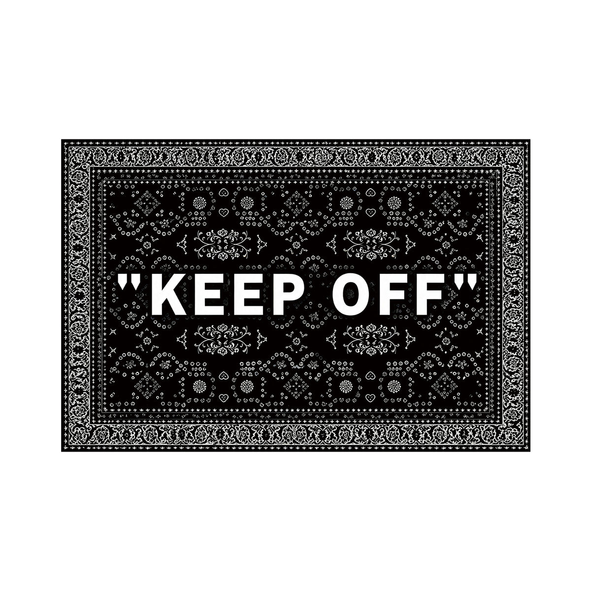 Remi Black White Rug