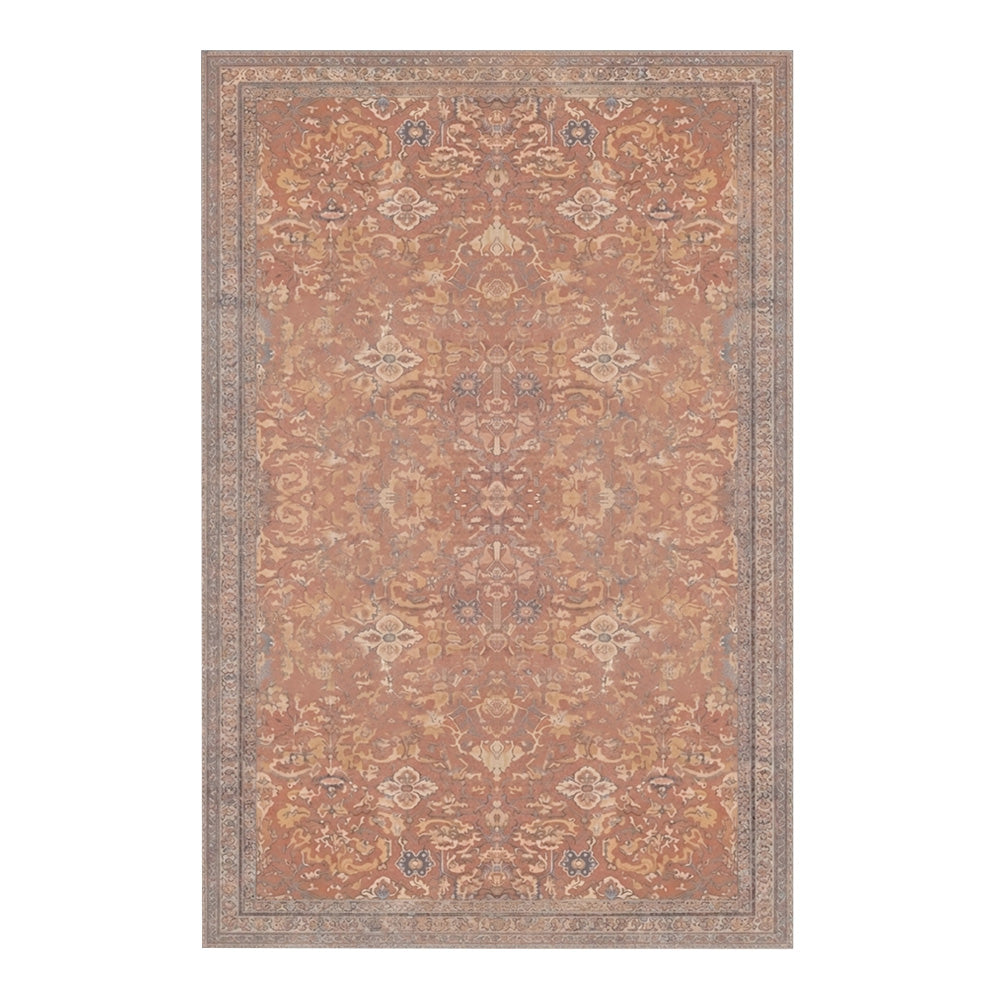 Rhys Terracotta & Ivory Rug