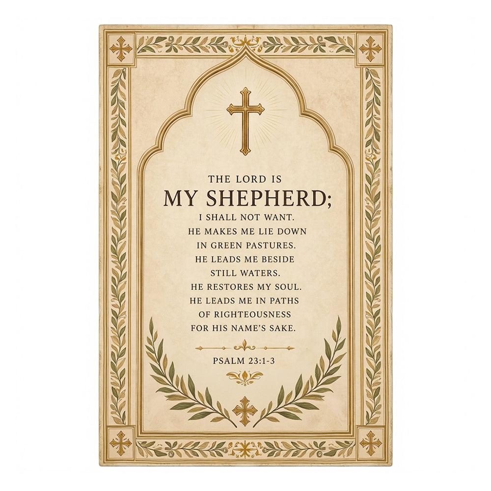 Shepherd Psalm Cream Shepherd Christian Rug