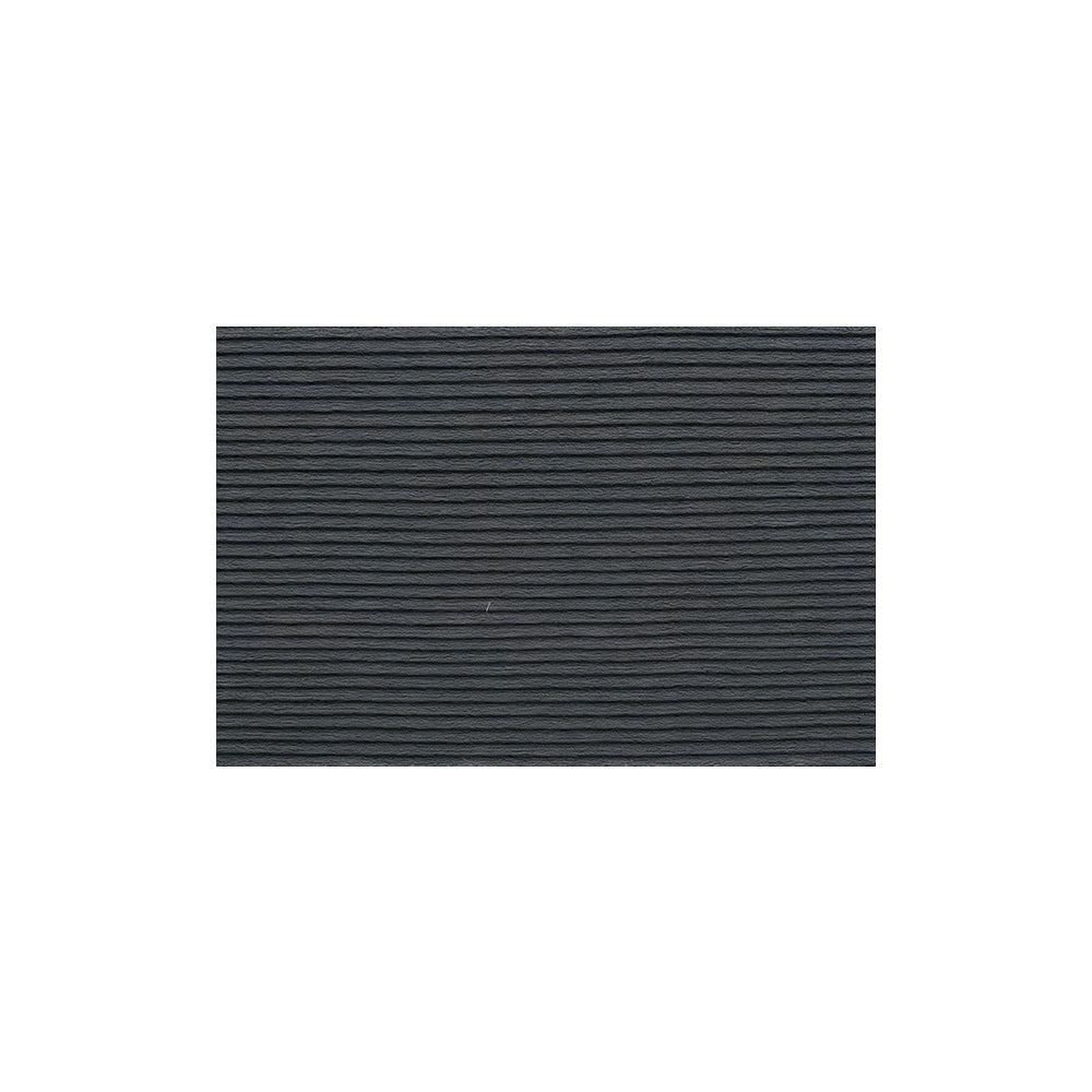Solid Dark Grey Fine Ribbed Coil Entrance Mat