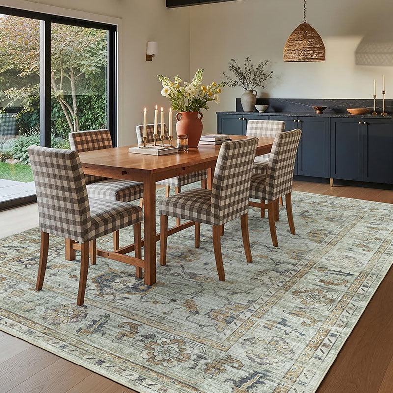 Sorenna Mint Green Neutral Multi-Tone Rug